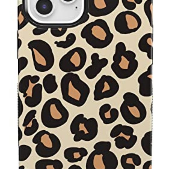 iPhone 12 Pro Max Phone CaseInto The WildLeopard Print Case 360 Degree Cov